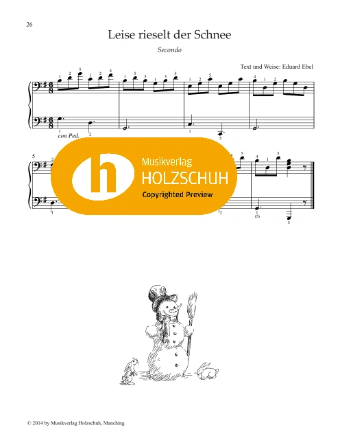 Leise rieselt der Schnee